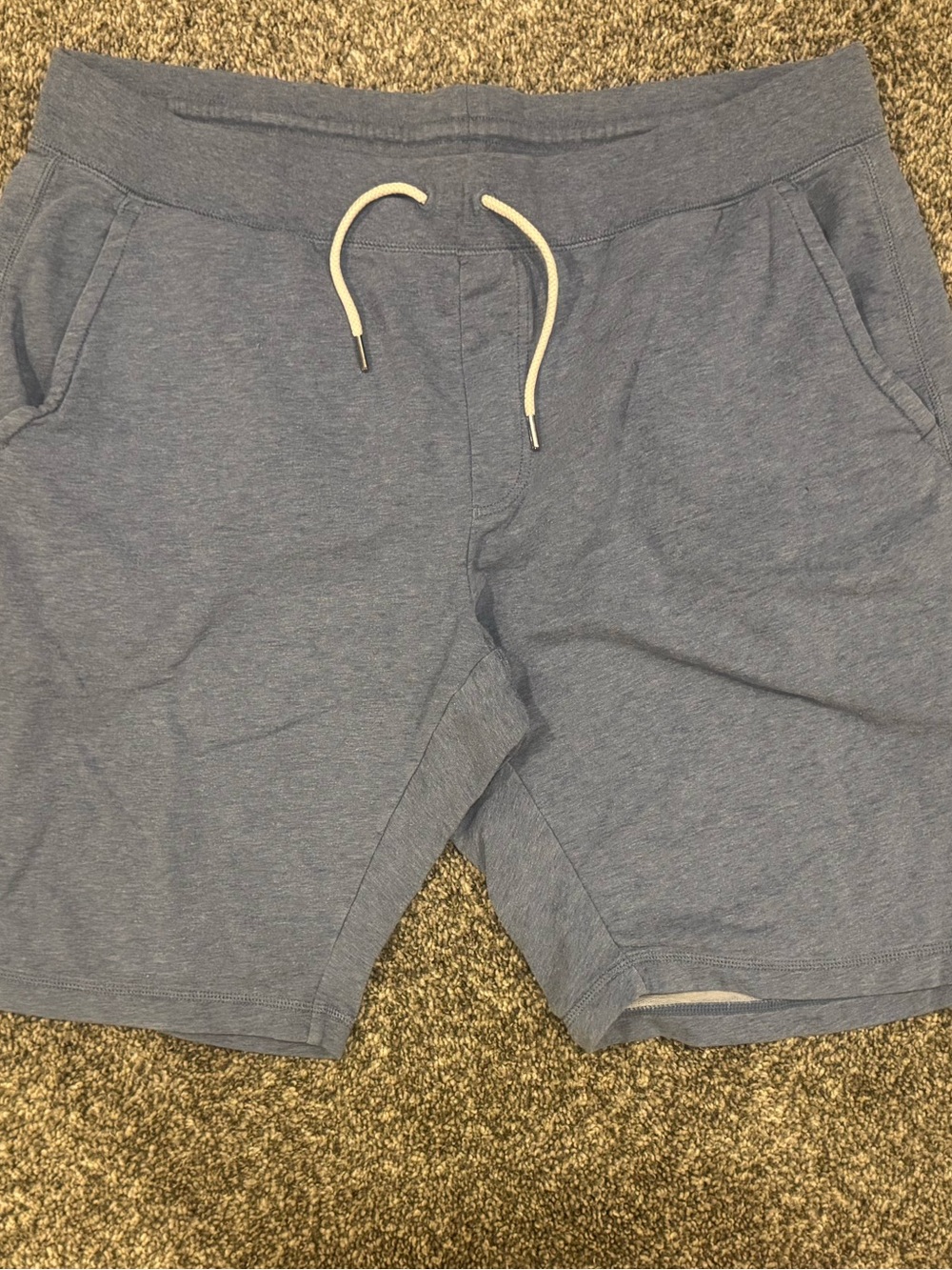Uniqlo Light Blue Athletic Drawstring Shorts